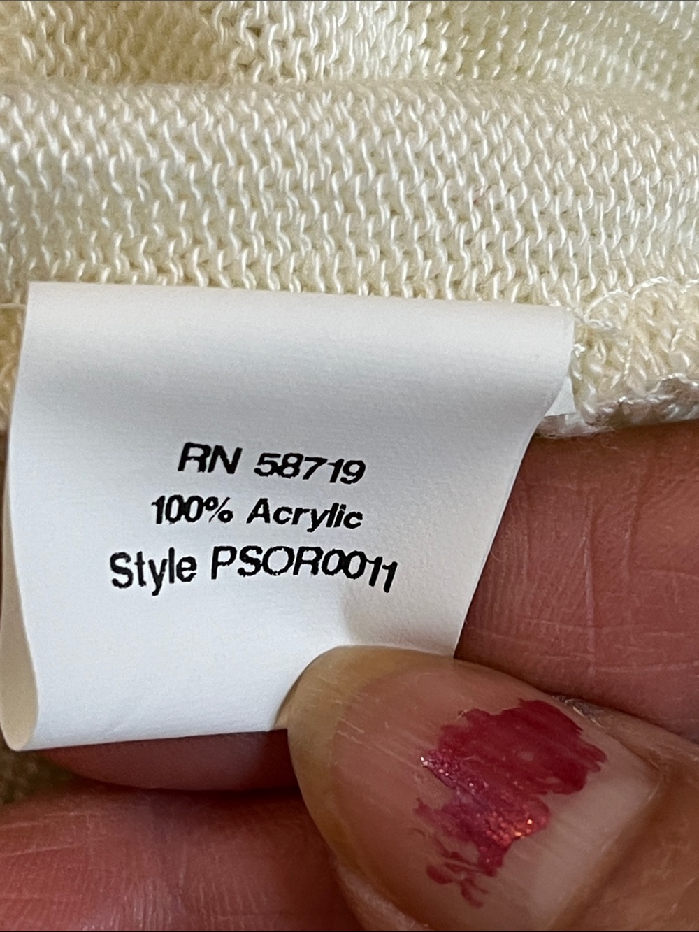 Notations Cream Ruffled Open-Front Cardigan - Picture 10 of 11